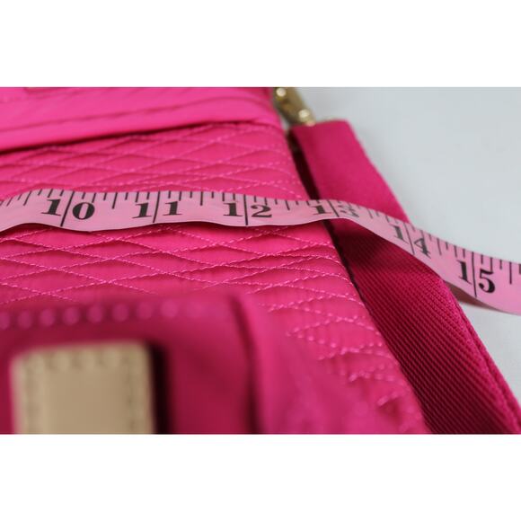 Radley London Pink Diamond Quilt Medium Dome Convertible Backpack Crossbody NEW - Picture 6 of 6